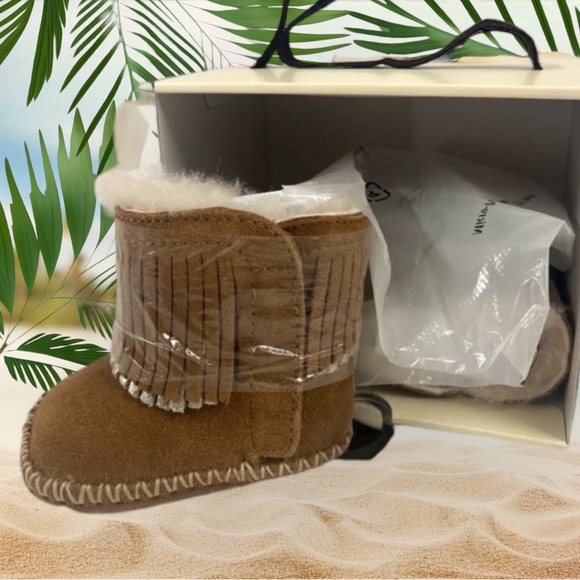 UGG Shoes Ugg Branyon Fringe Boots Baby Sz Poshmark